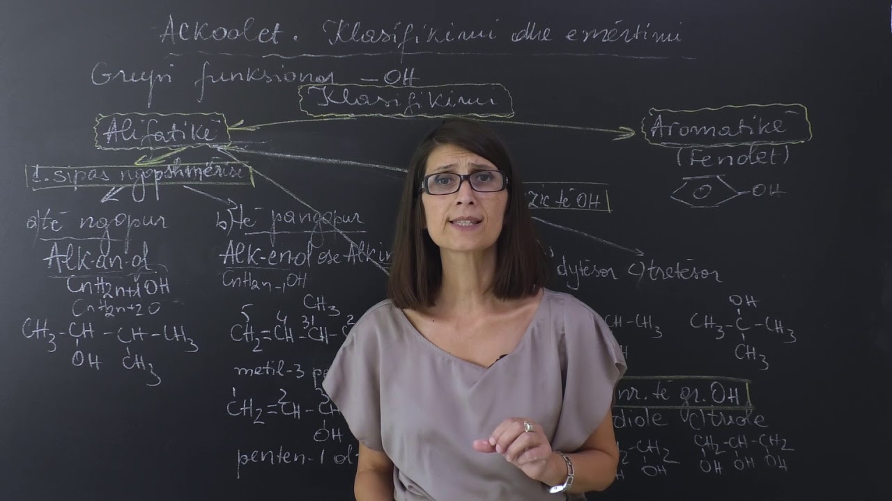 119K   Alkoolet  Klasifikimi dhe emertimi