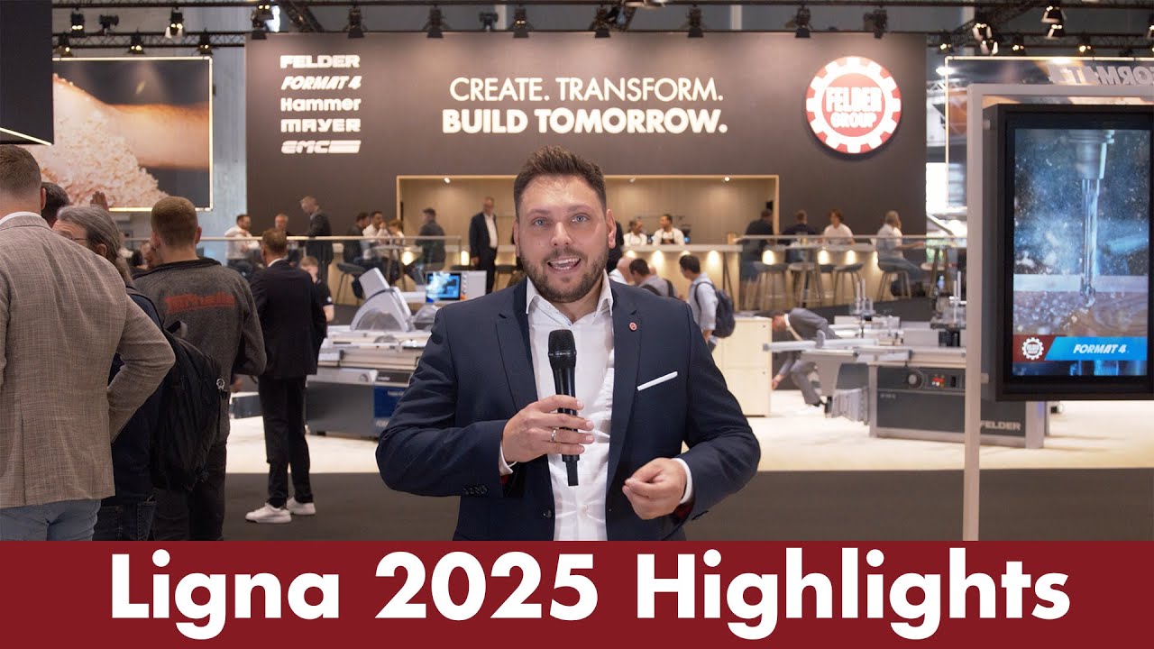 LIGNA-Highlights 2025, NEWS & Classics from the FELDER GROUP LIVE from Hannover