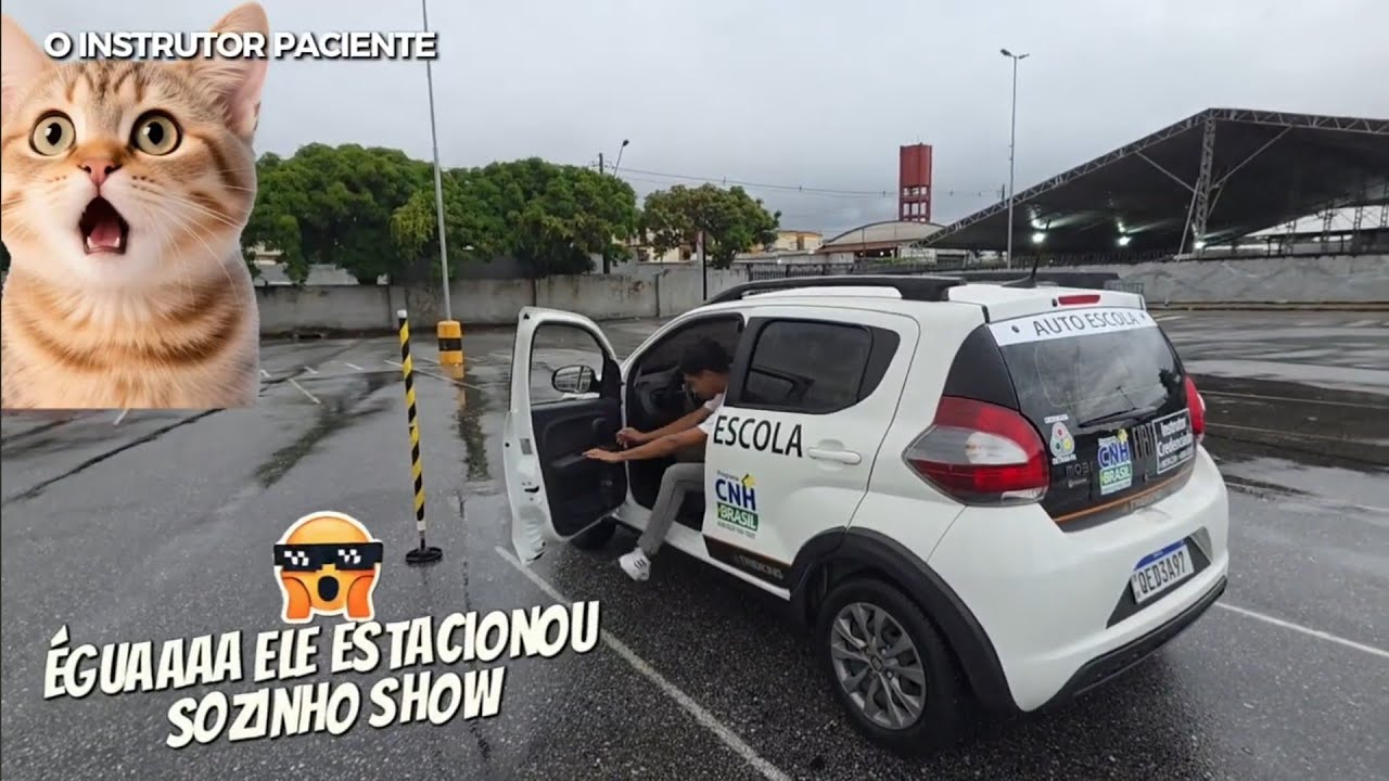 CNH DO BRASIL 🇧🇷 COMO ESTACIONAR ? ESTACIONAMENTO GARAGEM  CARRO AULAS / Instrutor Credenciado Belém