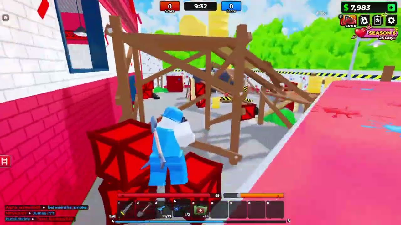 Roblox Flag Wars. GAMES gameplay