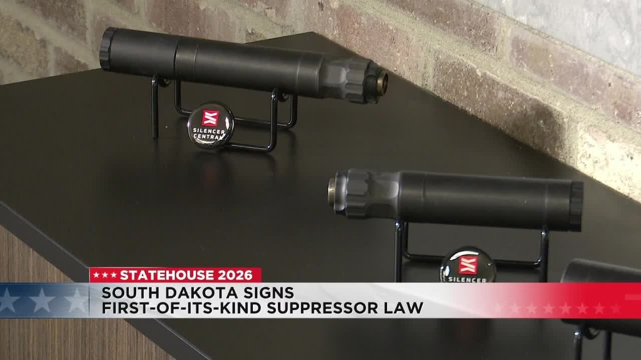 South Dakota signs first-of-its-kind suppressor law