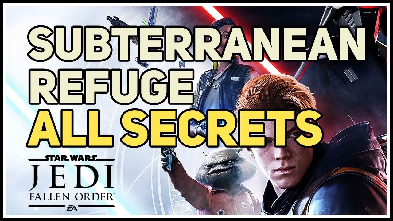 Subterranean Refuge All Secrets Bogano Star Wars Jedi Fallen Order
