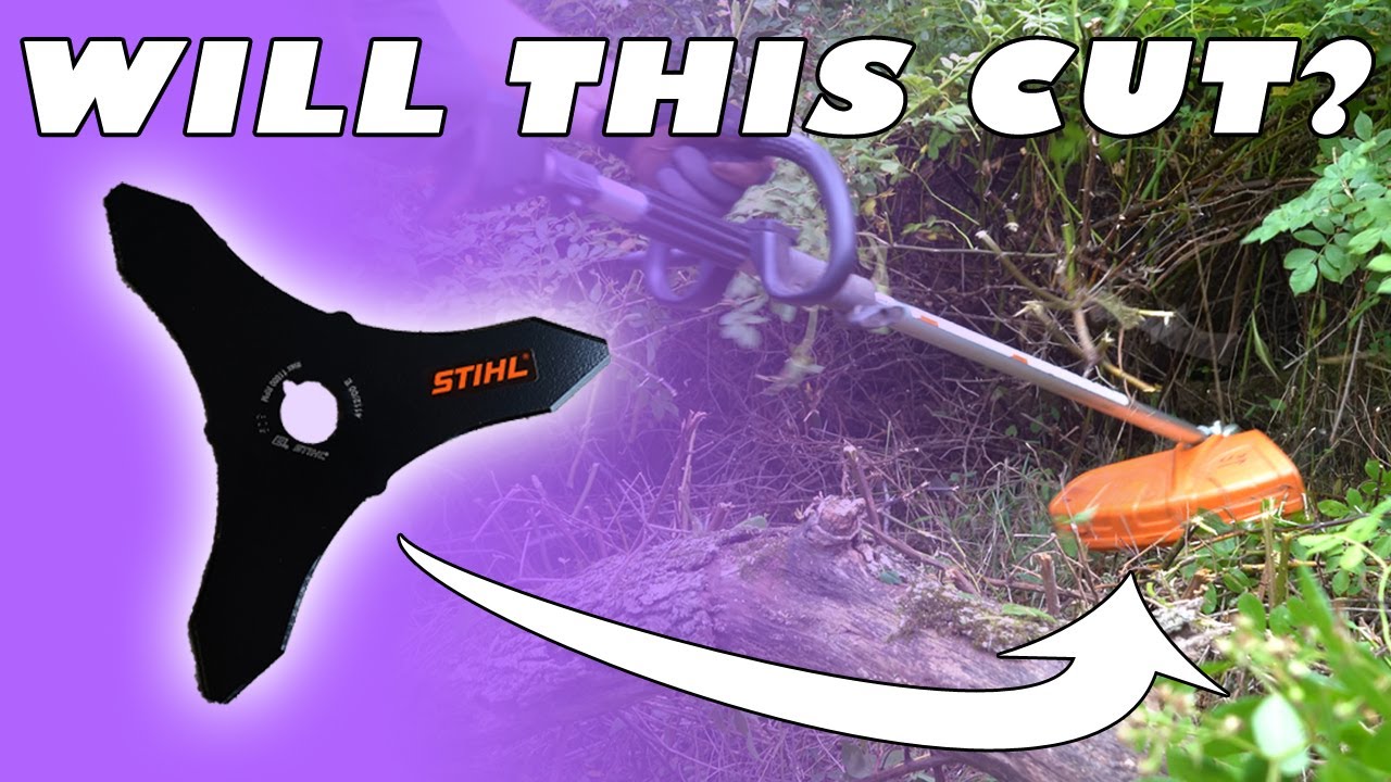 Stihl Brush Knife. Will It Cut?