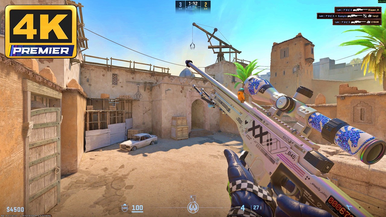 Counter Strike 2 - Dust 2- Full Gameplay