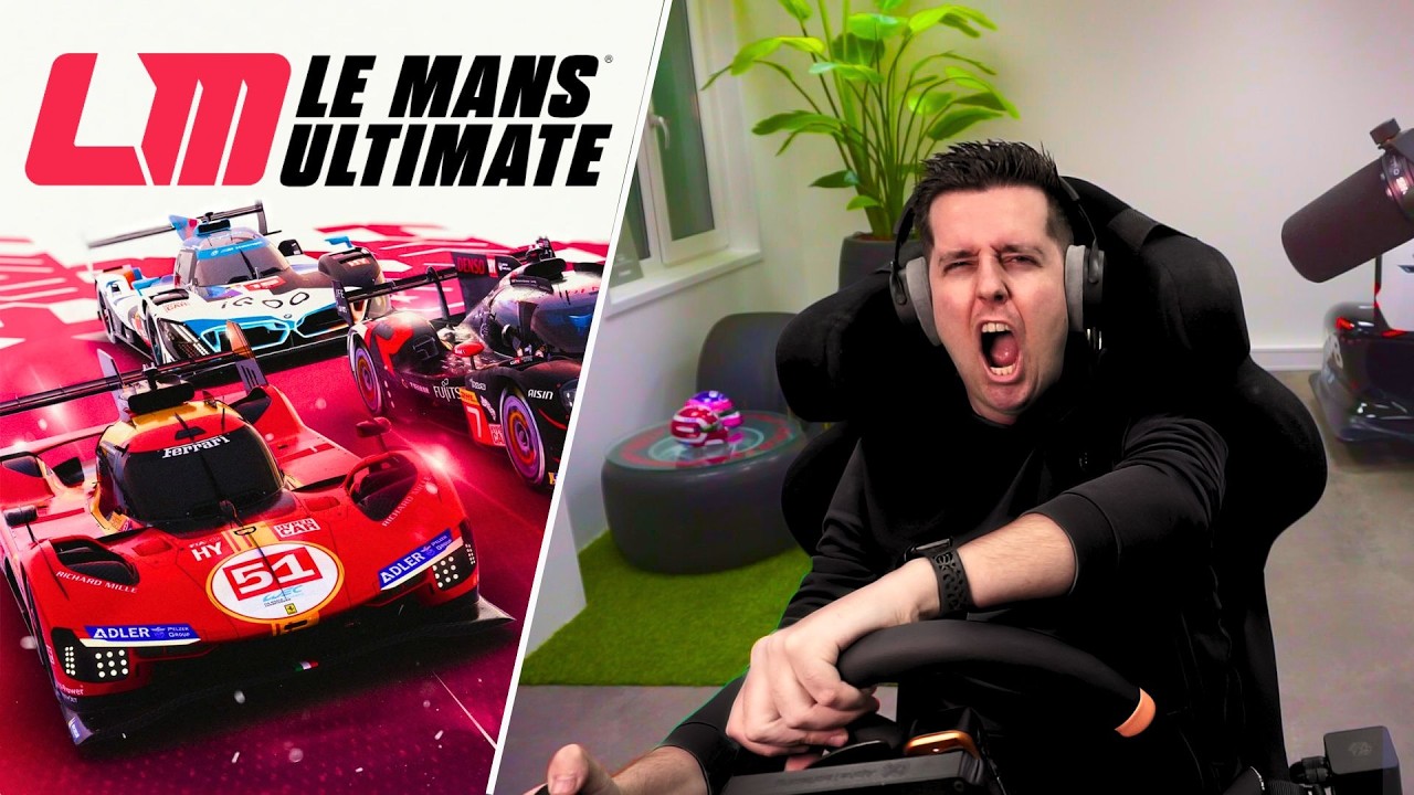 My First Time Racing Le Mans Ultimate in GT Motion Sim