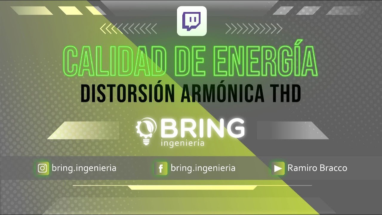 Que es el THD? la distorsion armonica en tension y corriente.  Armonicos