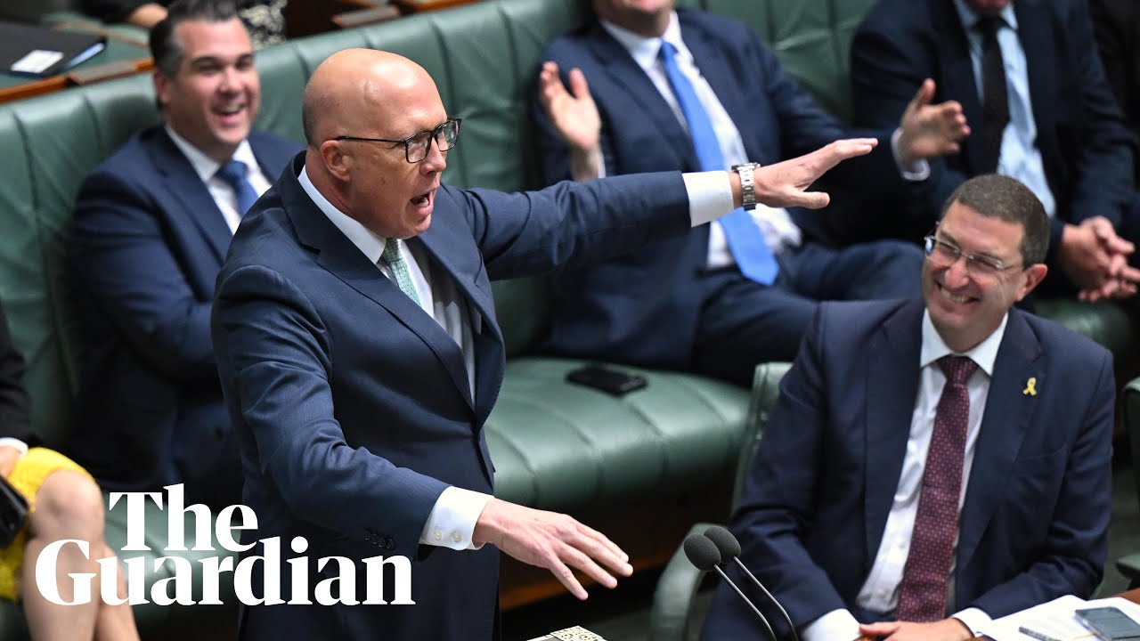 Dutton compares Anthony Albanese to Uncle Arthur as budget debate rolls on