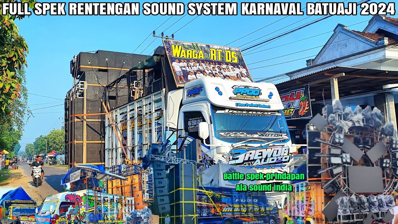 Daftar hadir sound system karnaval desa batuaji ringinrejo kediri full sound terbaik jawa timur