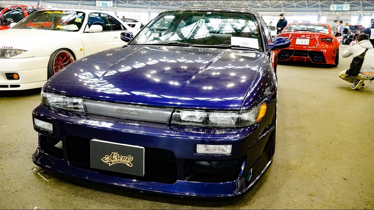 (4K)NISSAN SILVIA modified 日産シルビアカスタム - NAGOYA AUTO TREND 2019