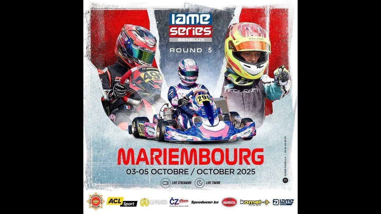 IAME раунд 5 Мариембург KA100 Заезд 1