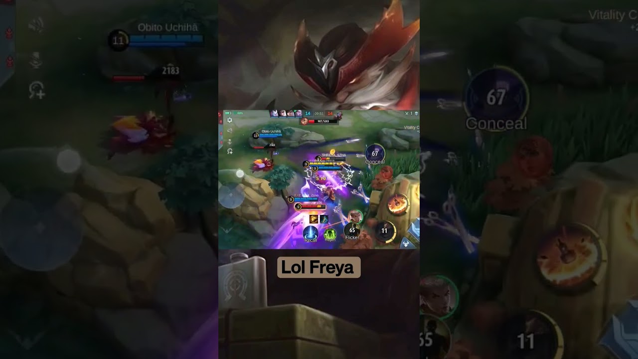 Lol Freya 😂😂 #games #mobilelegend #franco #gaming @POWERSANDESH