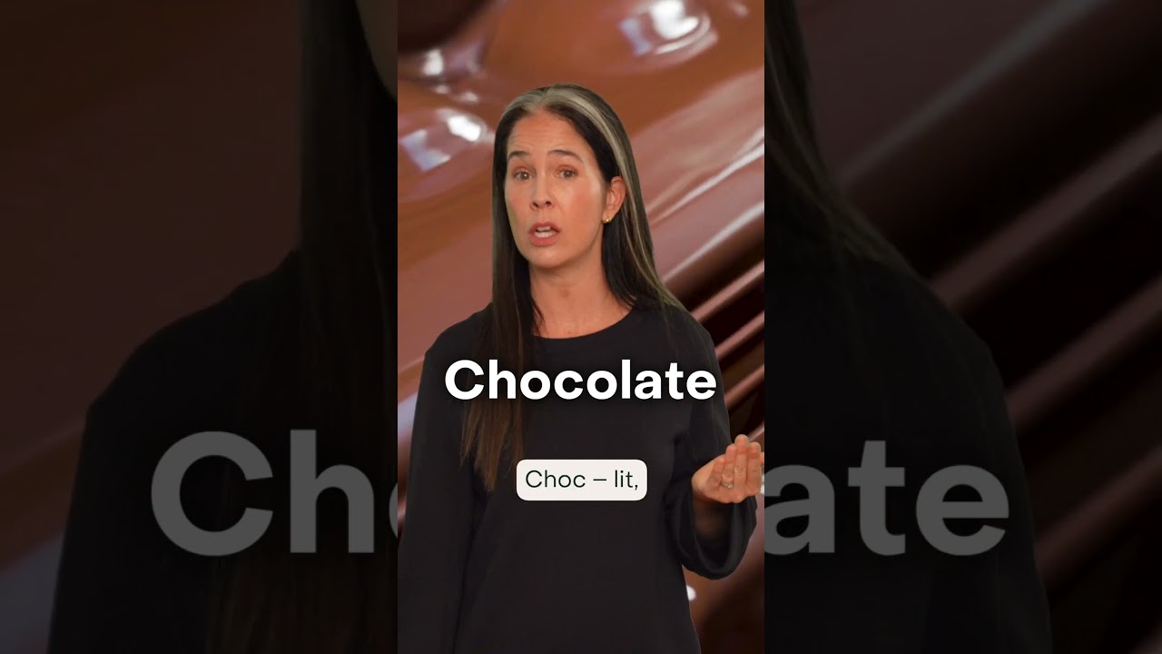 Chocolate (How to Pronounce) 🍫