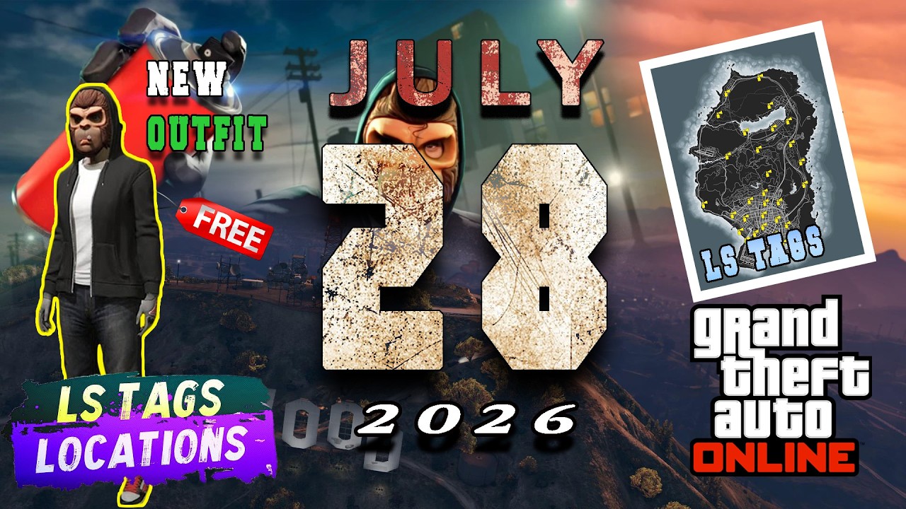 LS Tags Locations [July 28th] GTA Online 2026!!!