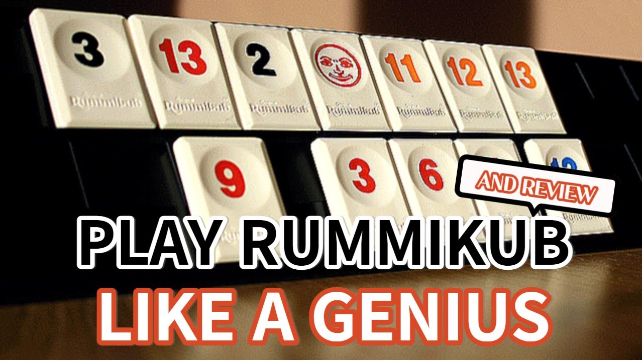PLAY RUMMIKUB LIKE  A GENIUS 103 (AND REVIEW) #rummikub #boardgame #games