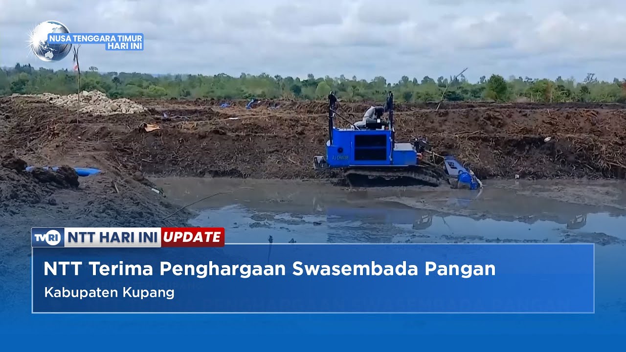 NTT Terima Penghargaan Swasembada Pangan