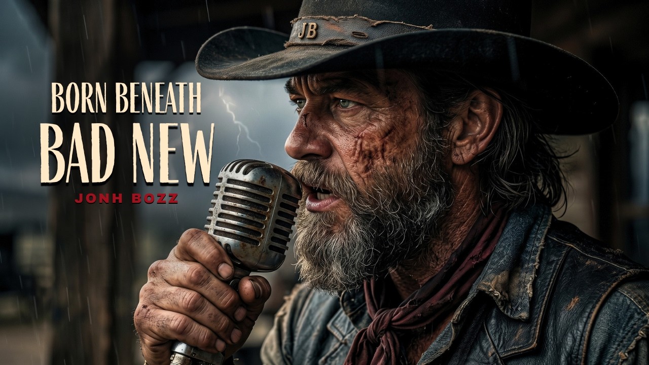 Born Beneath Bad News - Jonh Bozz | Outlaw Dark Country Blues