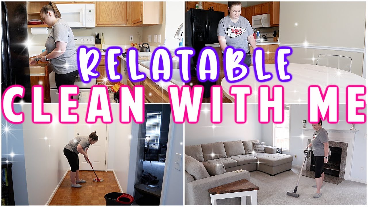 RELATABLE CLEAN WITH ME | Relatable Cleaning Motivation for YOU!