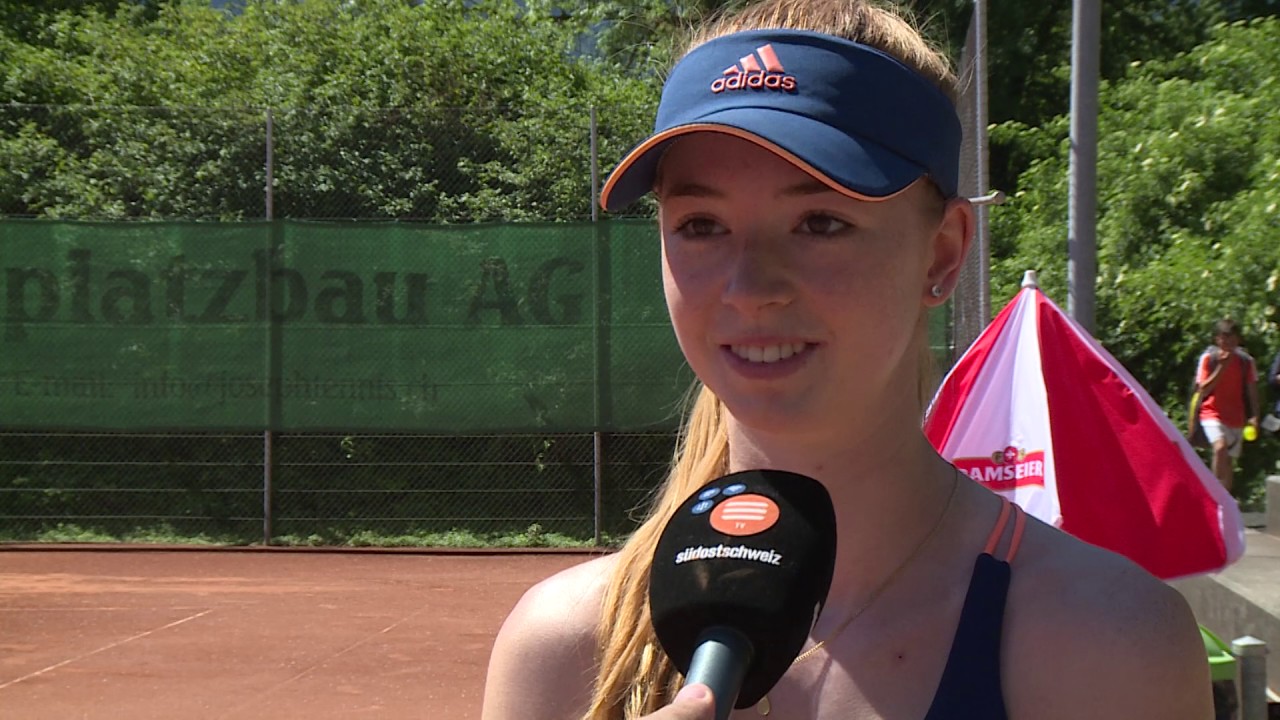 Simona Waltert vor den French Open