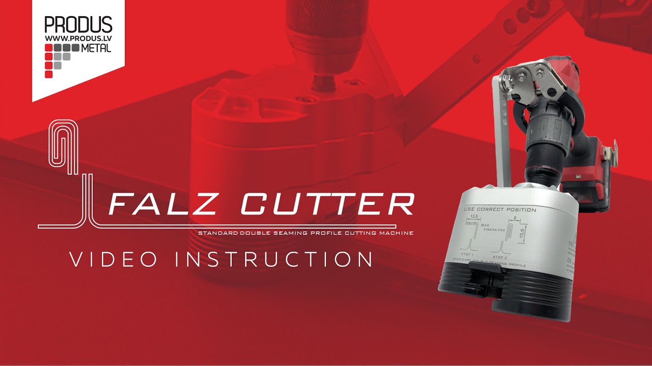 Falz Cutter - Skārdnieku un jumiķu instrumenti Buschmanntools