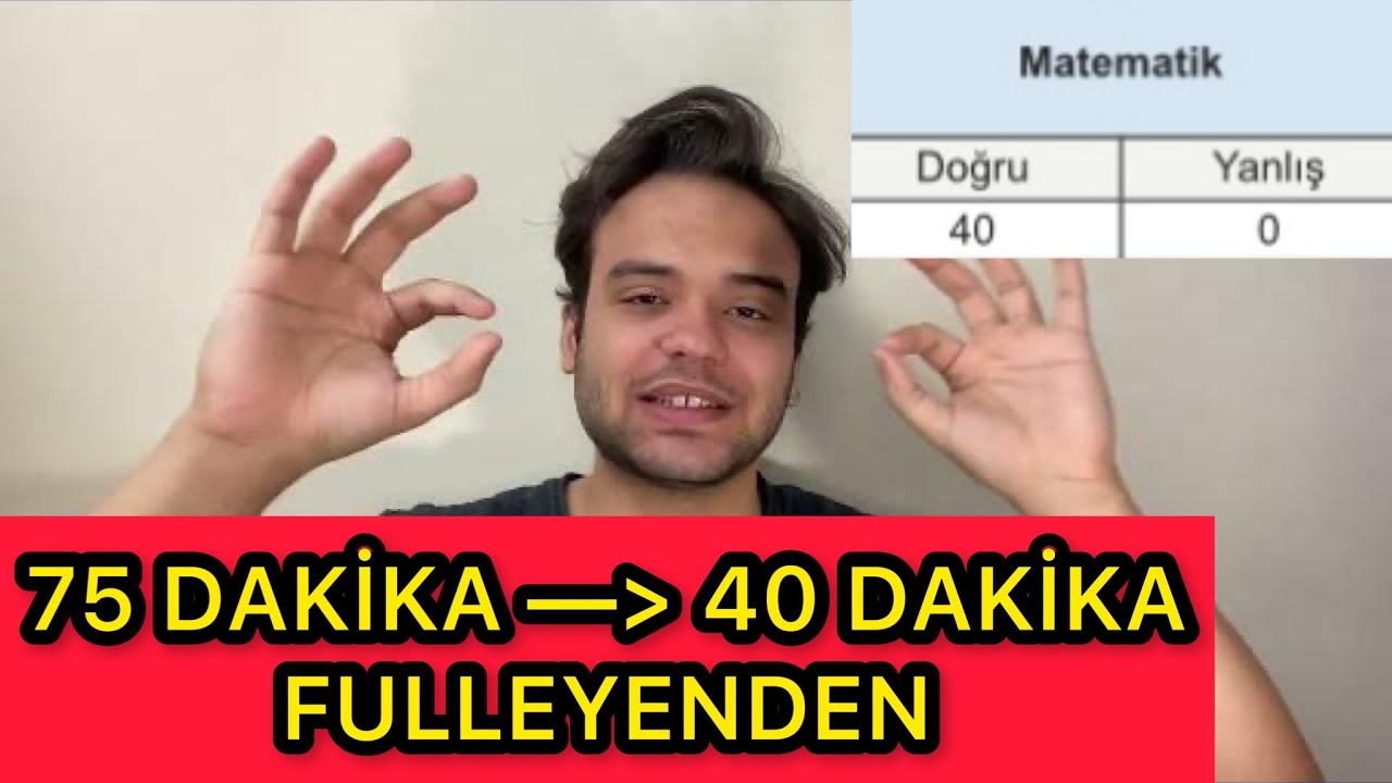 Tyt Matematik Hızlanma Taktikleri