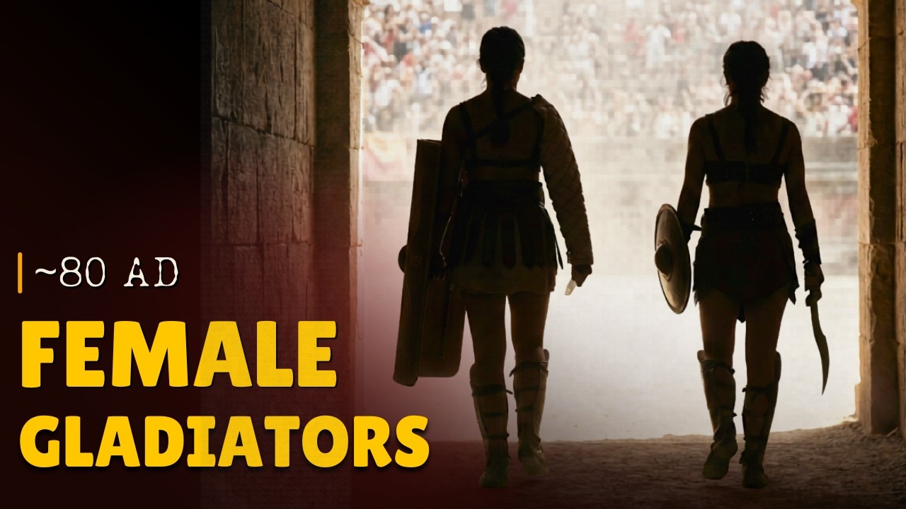 Female Gladiators Fought to the Death in Ancient Rome | The Story of Amazon and Achillia