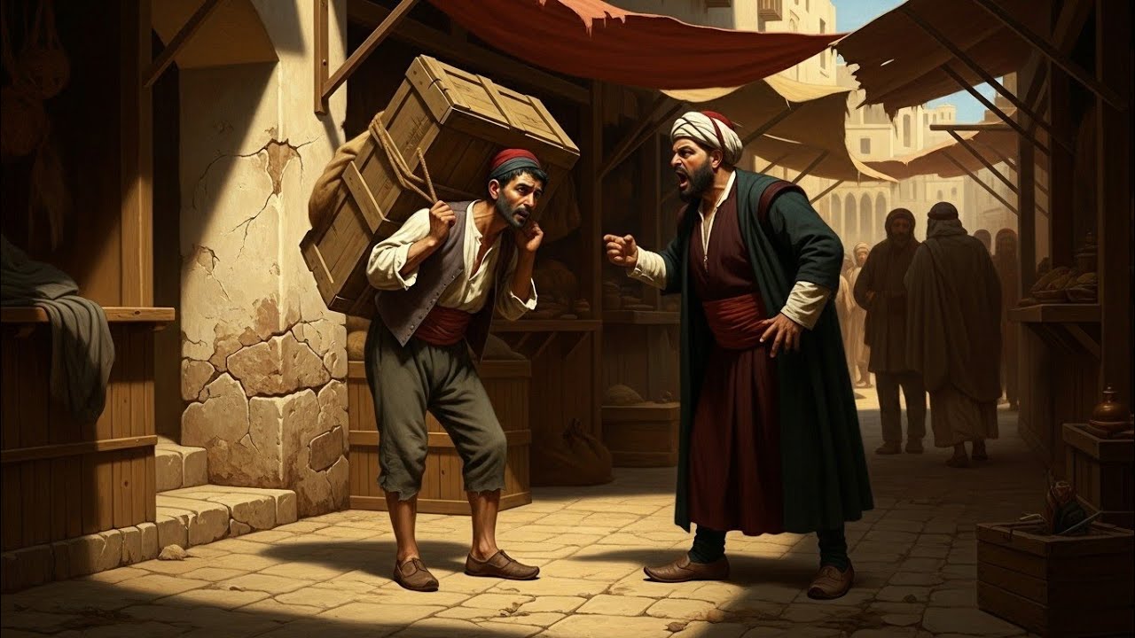 #قصة حمالٍ ظلمه التاجر وضربه أمام الجميع فسكت وقال 'يا رب أنت ترى'فحدث ما لم يكن في الحسبان!