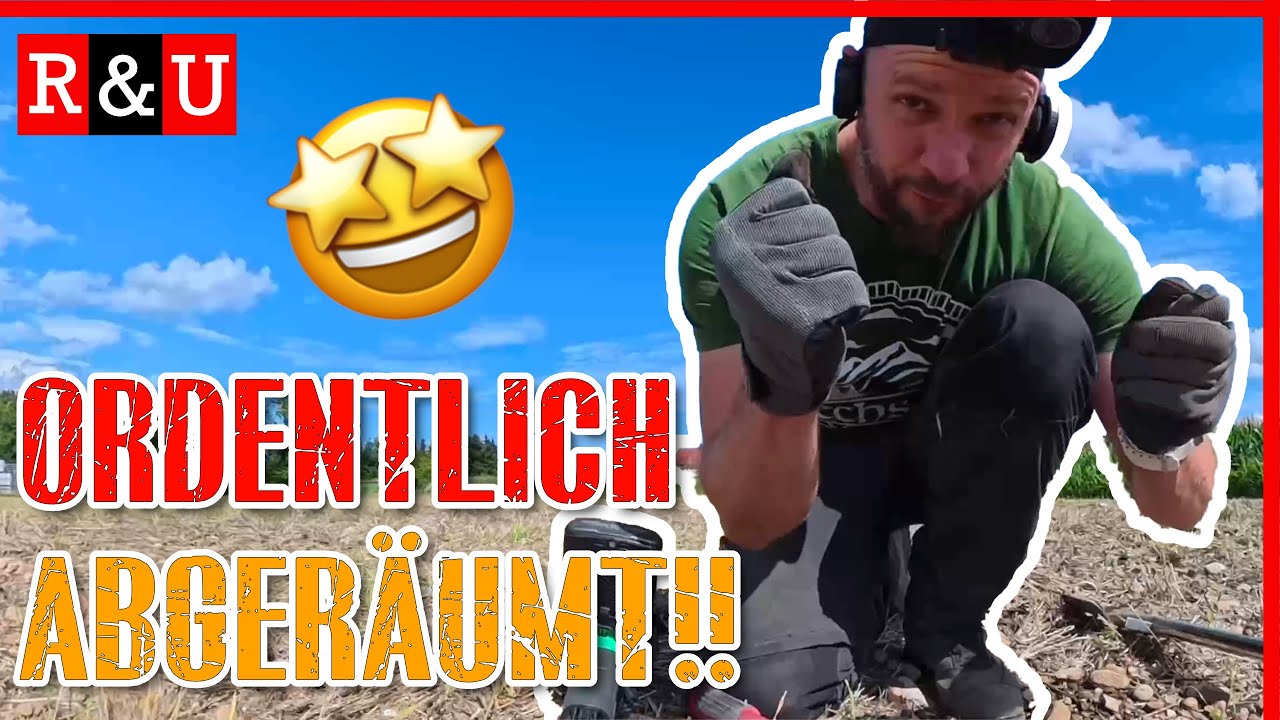 Vollgas mit der HF2-Spule – 25 Minuten Stoppelfeld R&U#127 #sondeln #metaldetecting #lechsonde