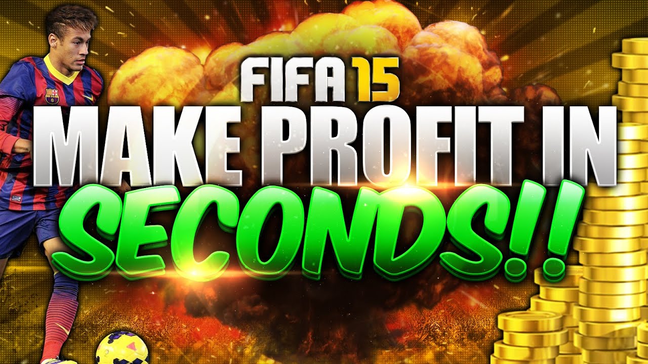 FIFA 15 Trading Tip : MAKE PROFIT IN SECONDS | 59th Minute Method ( FIFA 15 Trading Method )