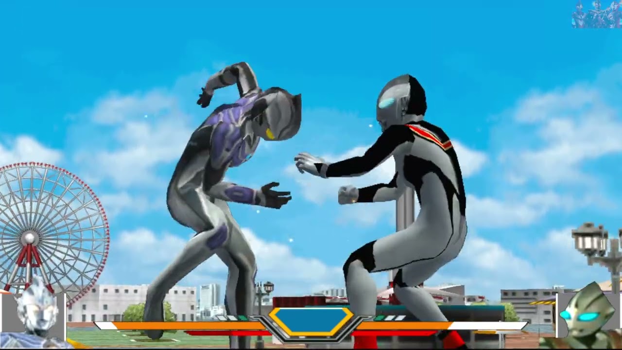 ULTRAMAN FIGHTING EVOLUTION 4 || ULTRAMAN LEGEND VS ULTRA BROTHERS & EVIL TIGA LEVEL HARD !!!