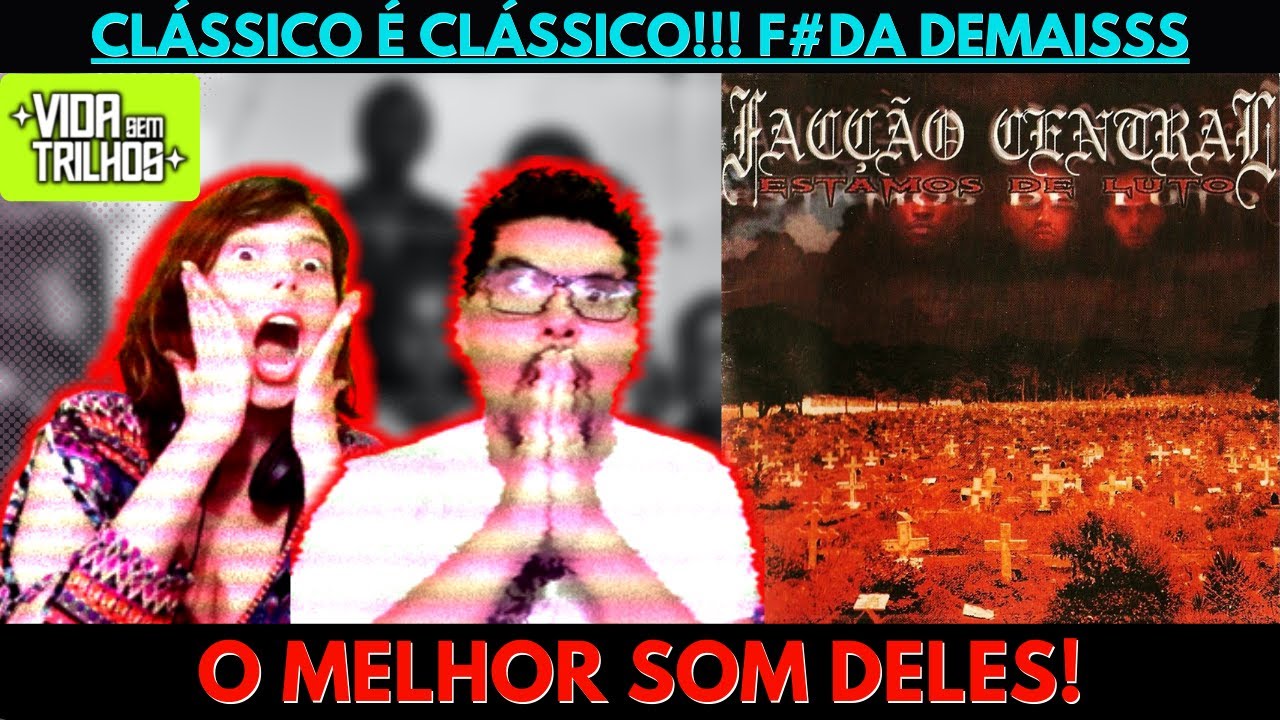 Roqueiros Reagindo a RAP - Facção Central Apartheid no Dilúvio de Sangue - React Vida Sem Trilhos