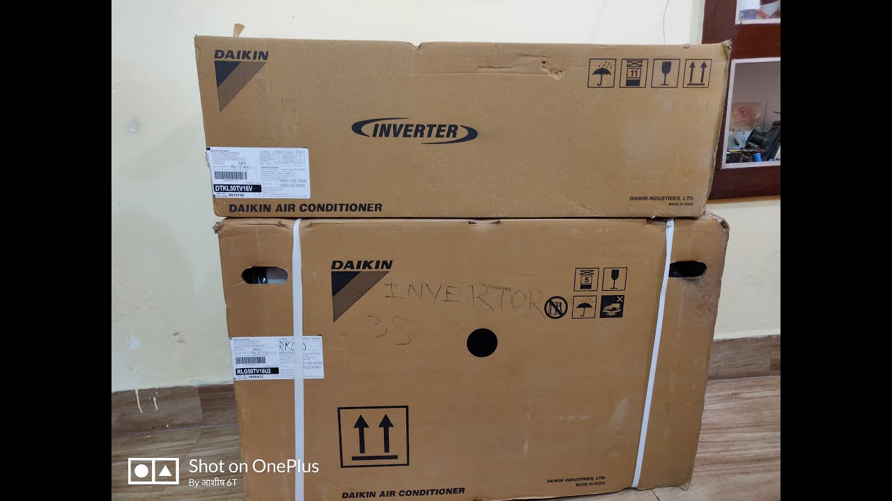 Daikin Inverter AC DTKL50TV16V+RKL50TV16V 1.5 Ton 2019 ,Full Copper Unboxing , Installation & Initia