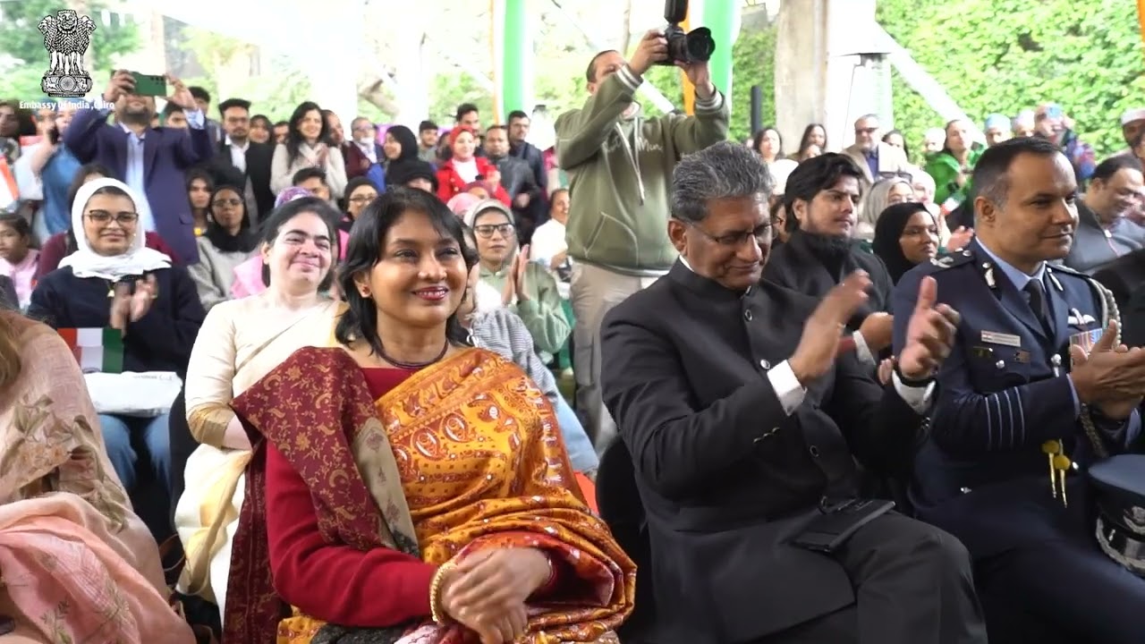 Glimpses of the 77th Republic Day Celebrations in Egypt