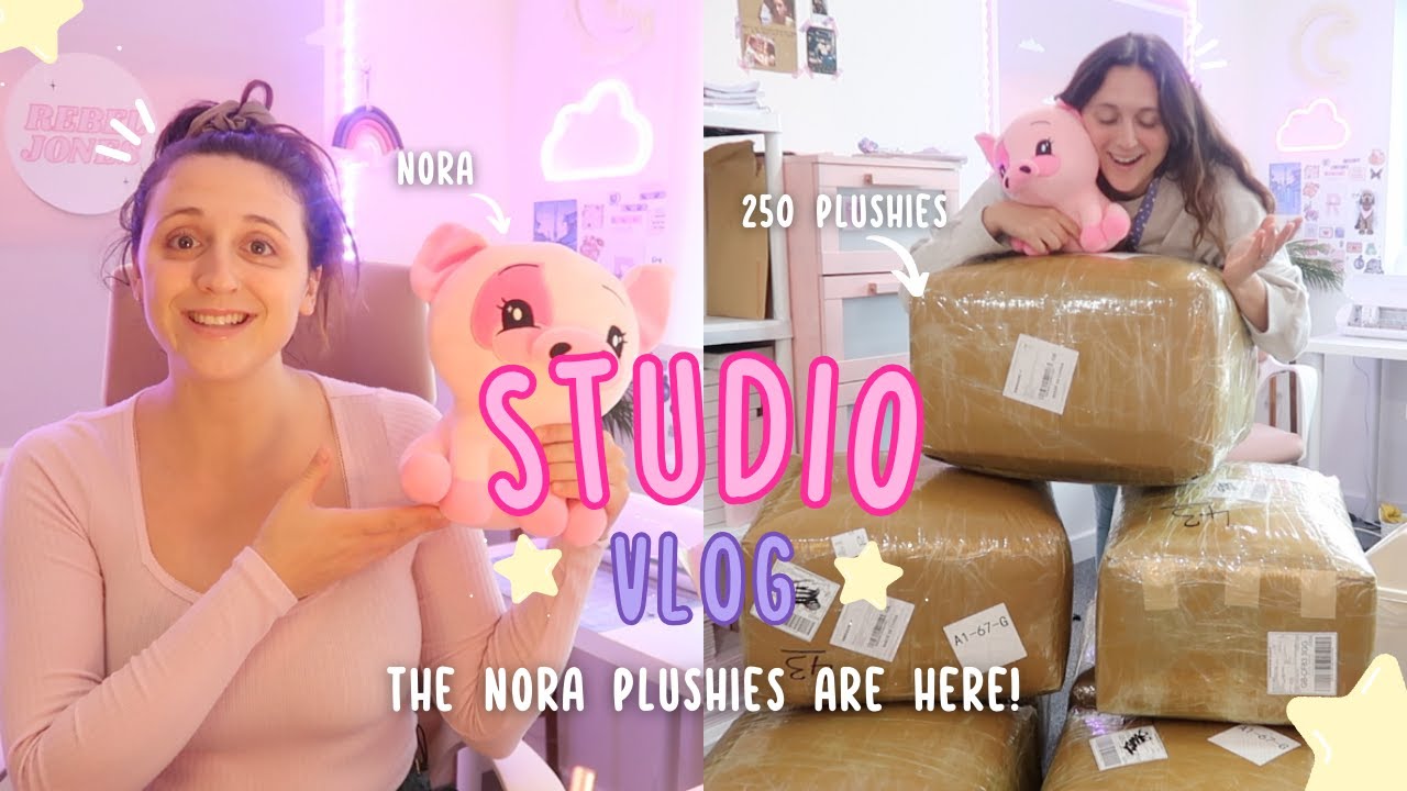 SMALL BUSINESS DIARIES ✦  - 250 Plushies have arrived & we have a problem!