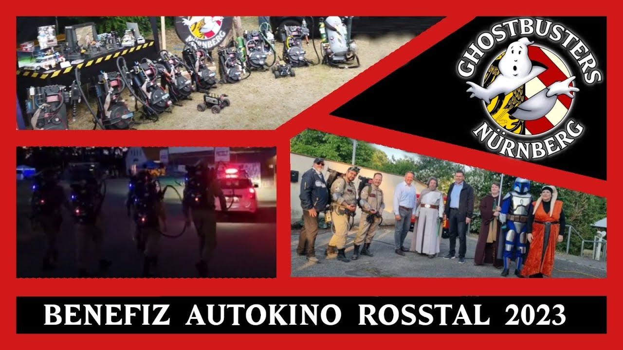 GHOSTBUSTERS NÜRNBERG auf dem 3.  Benefiz Autokino Roßtal