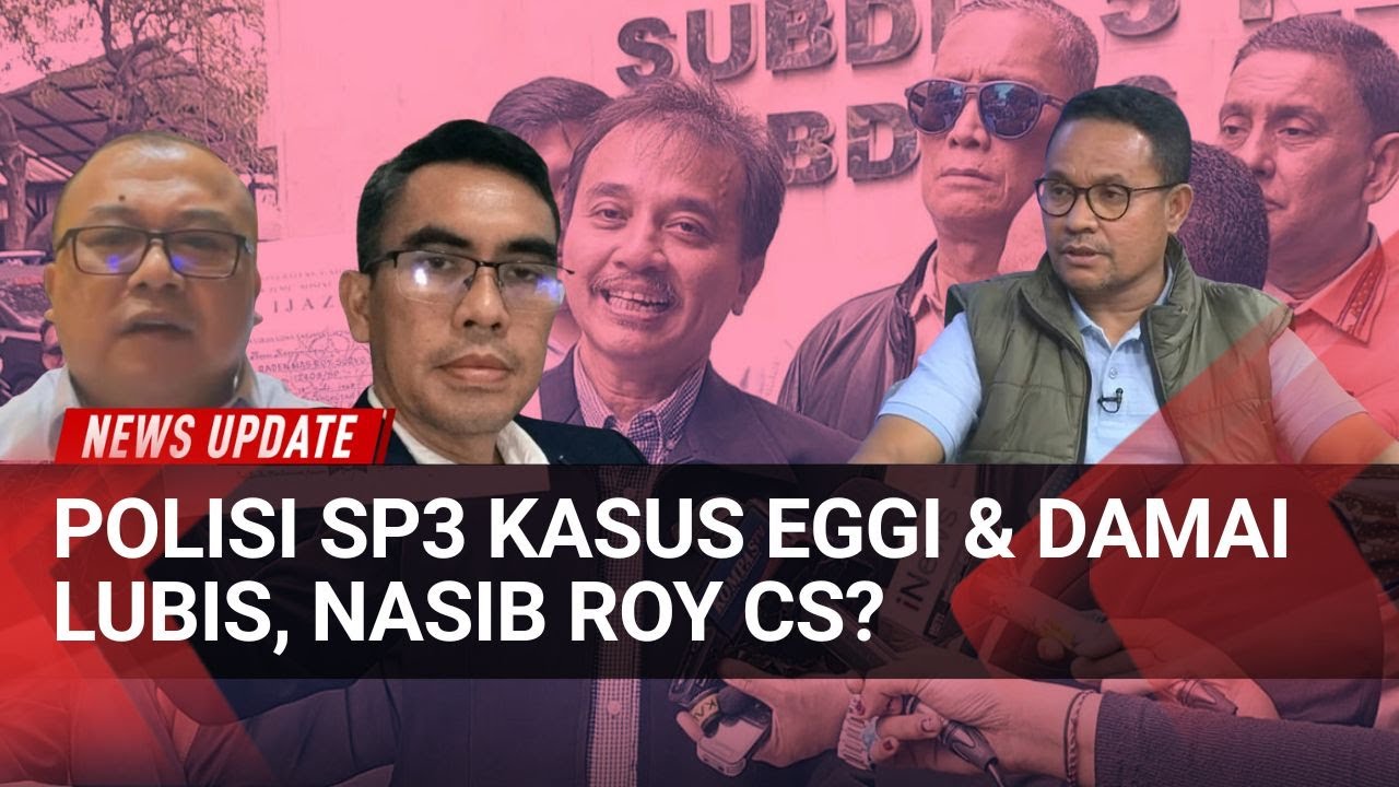 SP3 Diterbitkan untuk Egi Sujana & Damai Hari Lubis, Apa Nasib Roy Suryo?