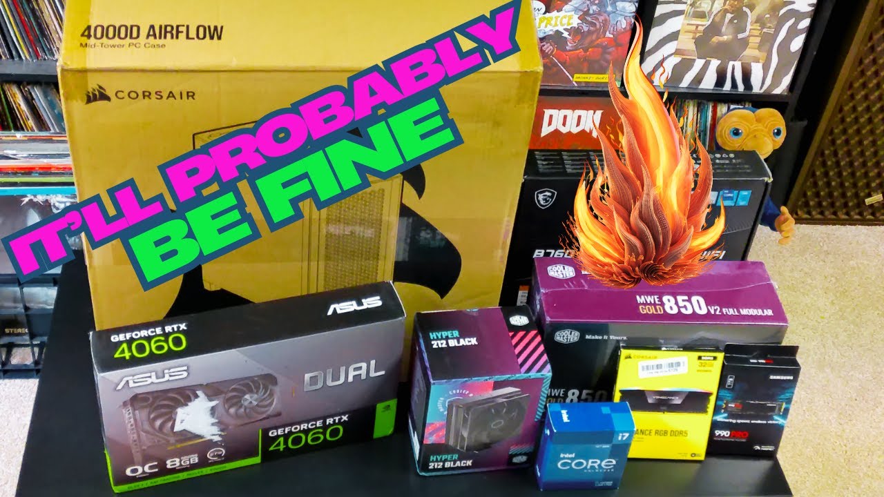 Watch old guy struggle to build PC...ASMR Nightmare