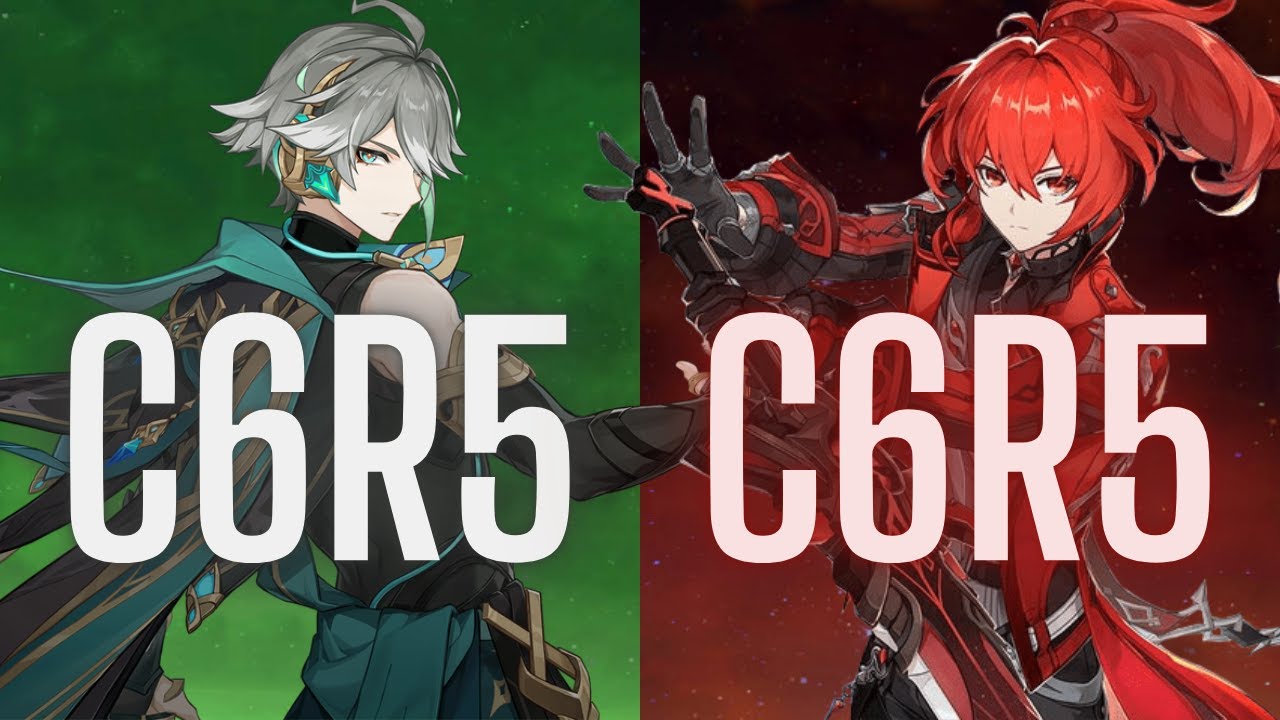 C6R5 Alhaitham x C6R5 Diluc Plunge | 5.4 March Spiral Abyss