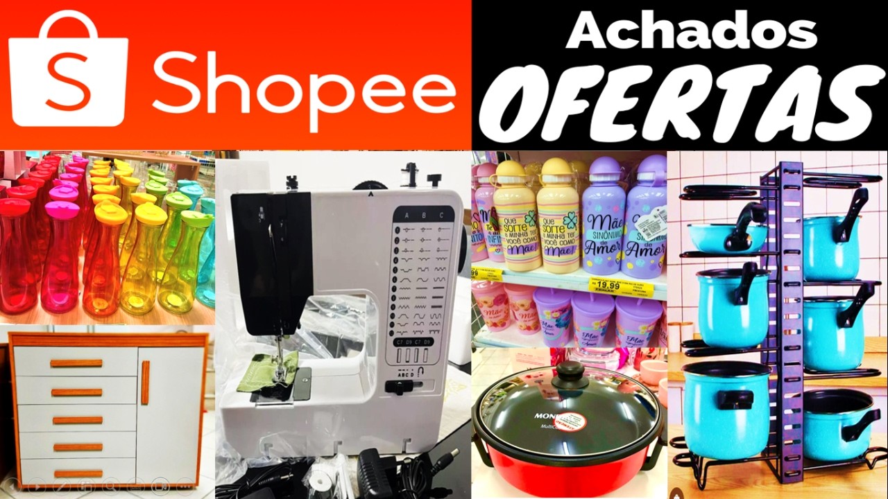 Olha TUDO ISSO que ACHEI ESCONDIDO na SHOPEE em OFERTA e PROMOÇÃO - Achados NOVOS no APP