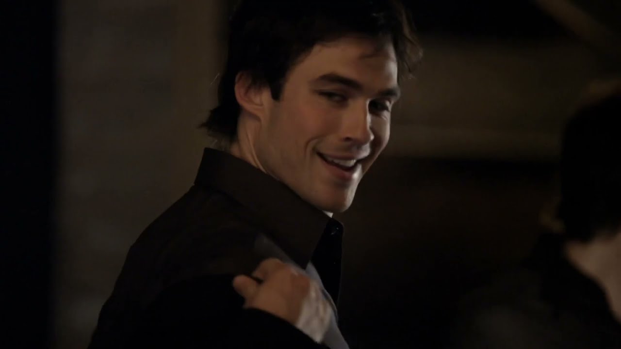 damon salvatore the vampire diaries hot scene pack