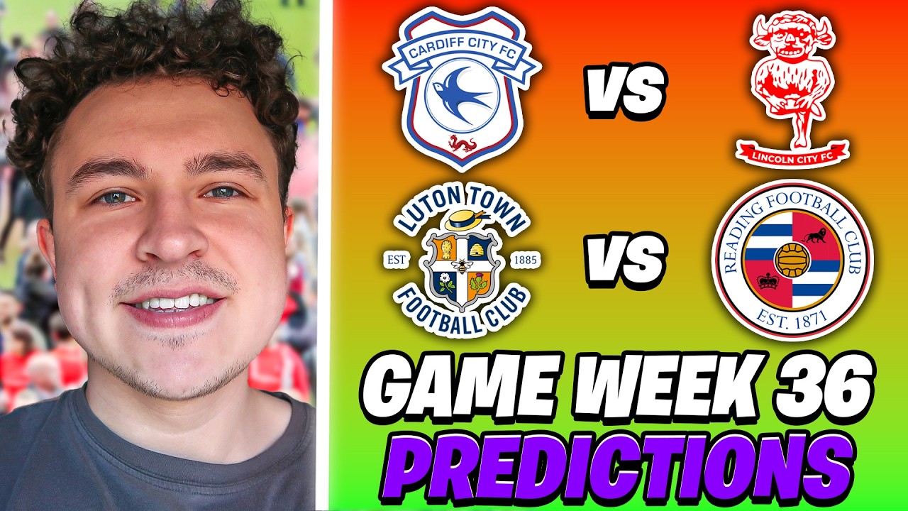 Game Week 36 League One Predictions