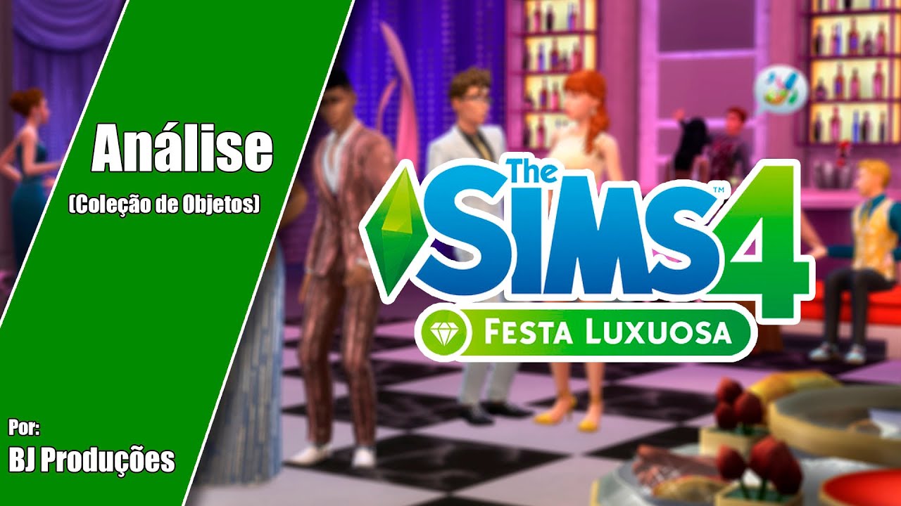 The Sims 4 - Festa Luxuosa - Coleção de Objetos