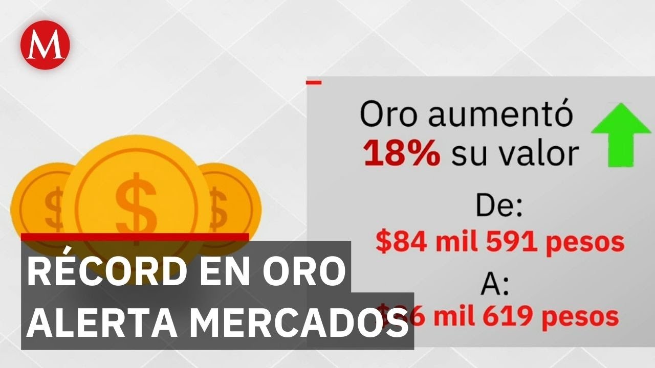 Precio del oro alcanza r&eacute;cord hist&oacute;rico y podr&iacute;a seguir subiendo en 2026