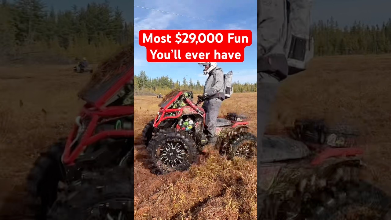 $29,000 ATV vs My Dirt Bike #comparison #atvlife #expensive