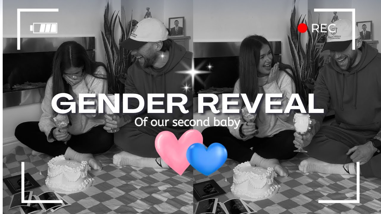 GENDER REVEAL OF OUR SECOND BABY 🥹 I can’t believe this!!