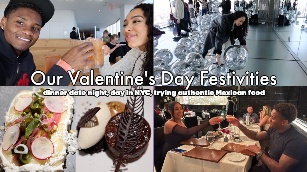 How The Rest Of Our Valentine's Day Went! |Dinner Date Night, Fun in NYC, Trying New Mexican Food