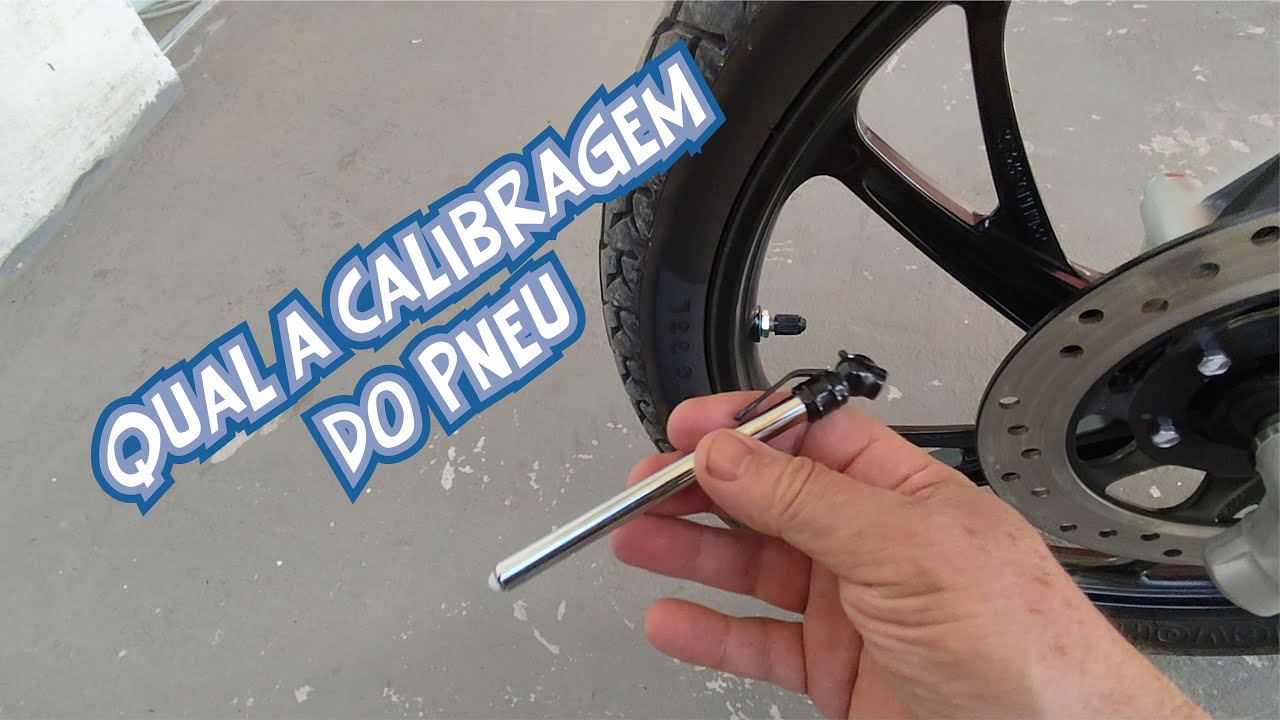 Qual a Calibragem Correta do Pneu da Biz
