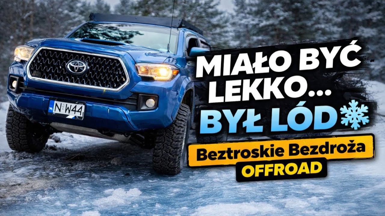 Miało być lekko… był lód ❄️ | Beztroskie Bezdroża OFFROAD