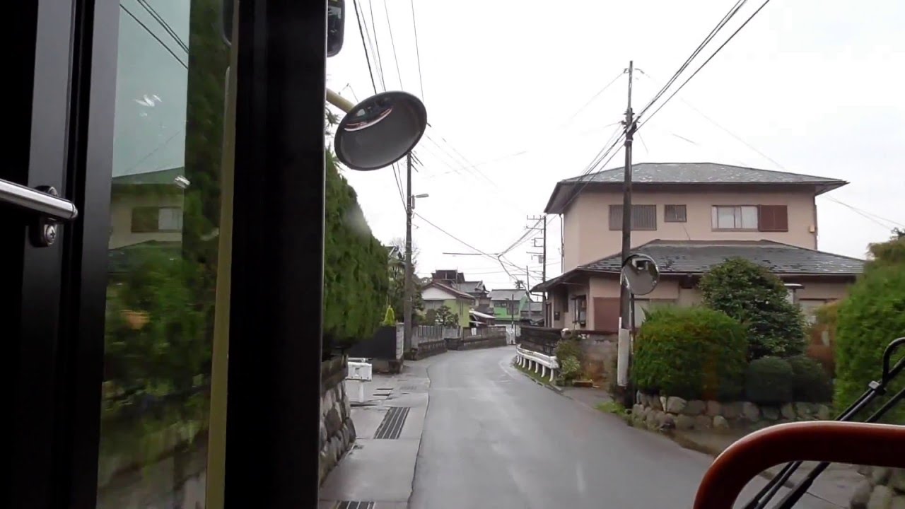 神奈中バス 国01 前面展望 比奈窪⇒下中駐在所前⇒押切⇒国府津駅