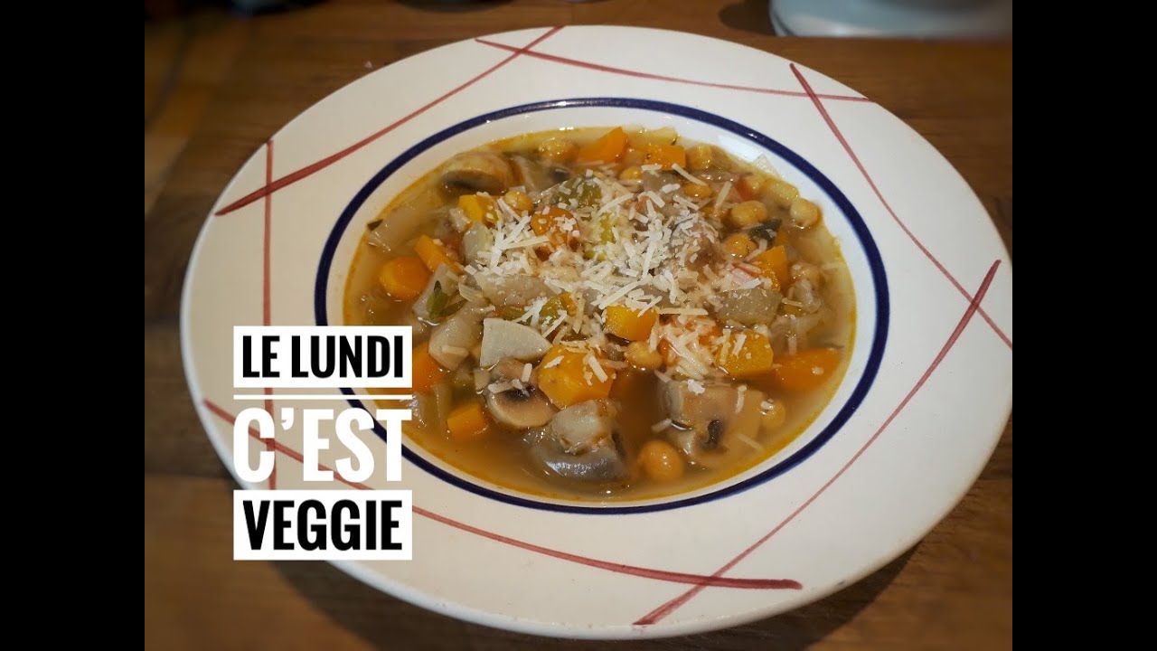 MINESTRONE DETOX AUX LÉGUMES RACINES ET POIS CHICHES