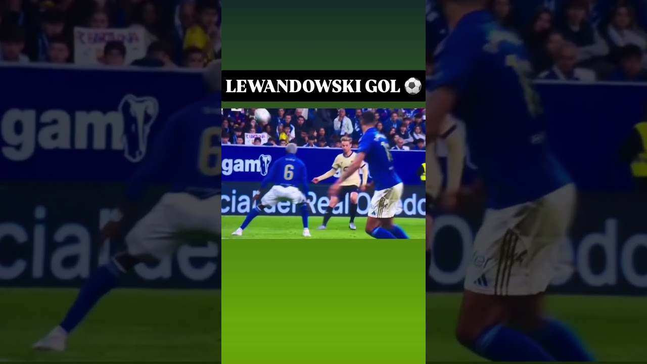 Real Ovideo - Barcelona. 25.09.2025 Goły Lewandowski #barcelona #lewandowski #goal #football #laliga